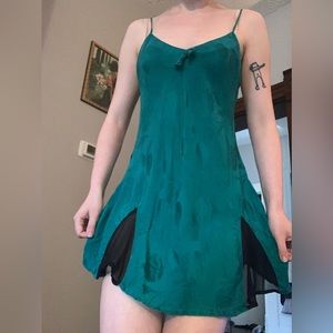 Vintage Victoria’s Secret 100% silk lingerie dress size small